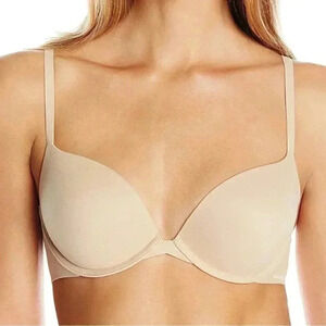 NWT Calvin Klein comfortable lightly lined full coverage memory foam bra 34D